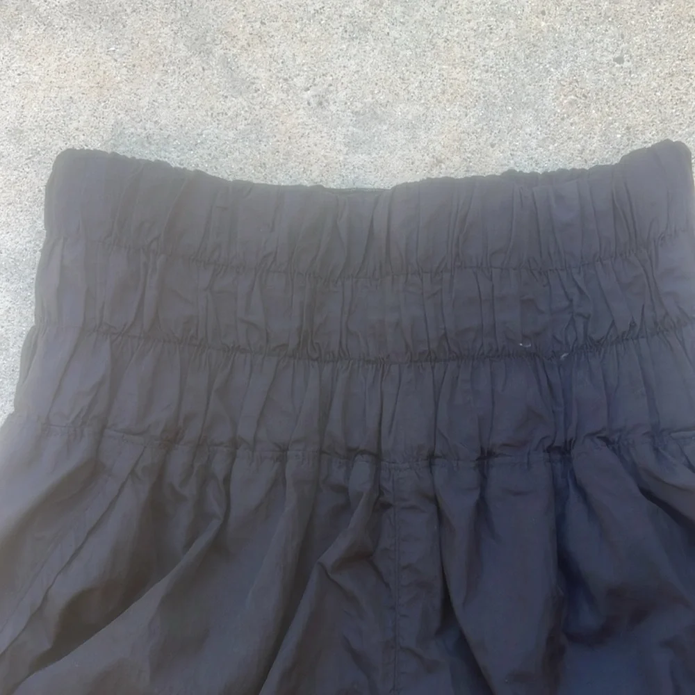 Free People Movement Way Home Black High Waisted Black Short Women's Size S - Picture 3 of 8